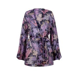 Agent Provocateur Riva Silk Kimono NWT